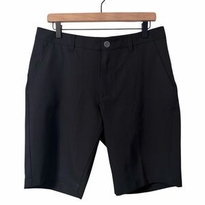 Bonobos Golf Shorts 32 10” Inseam Black Performance Stretch Flat Front Athletic